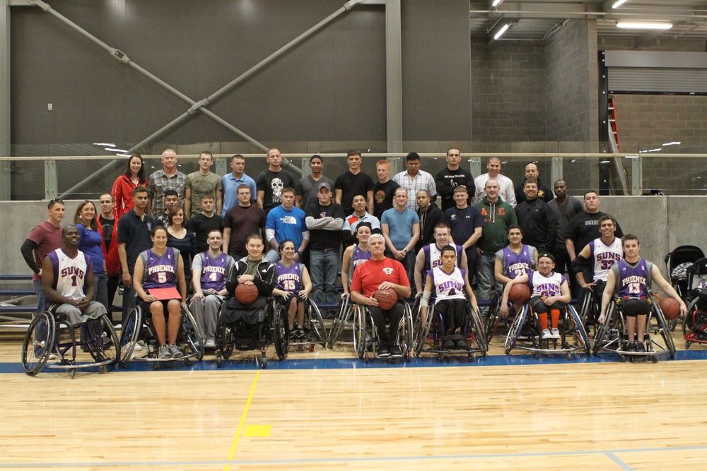 Wheelchair basketball camp prepares Marines for 2012 Warrior Games
