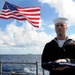 Bunker Hill burial at sea
