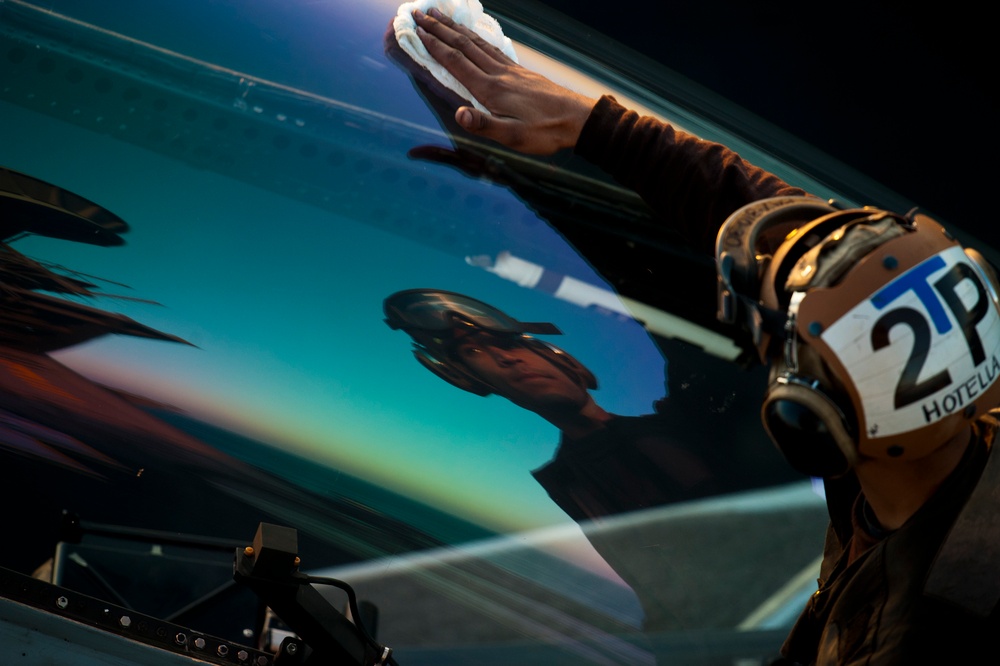 USS John C. Stennis action