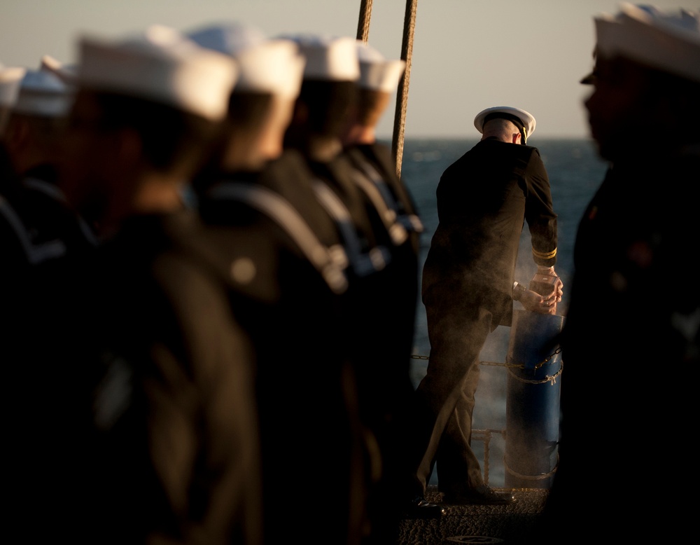 USS Carl Vinson action