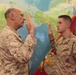 Cpl. Joshua Adams re-enlistment