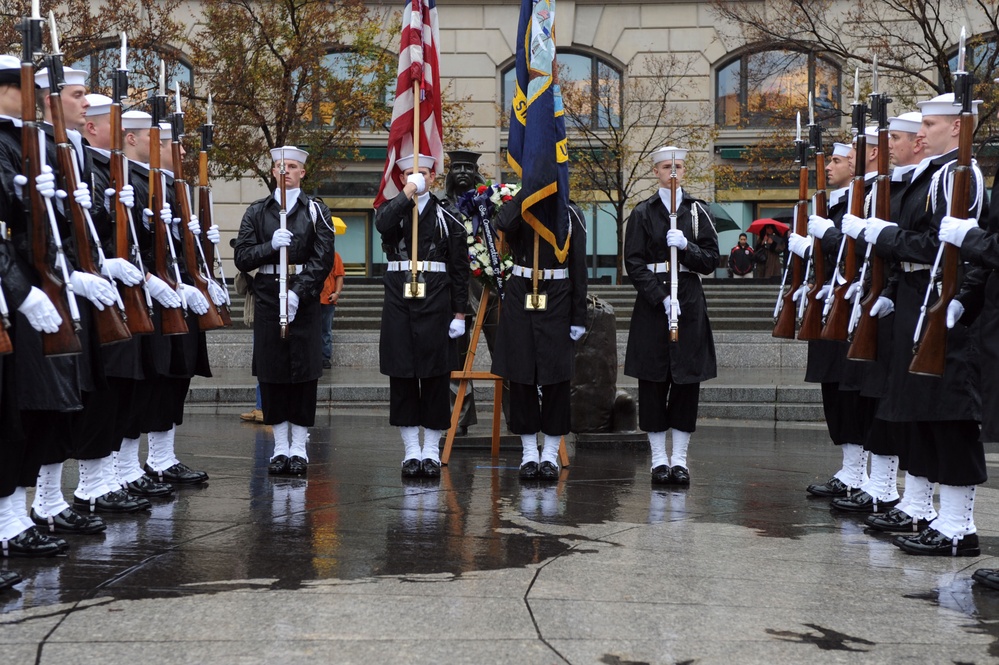 Wreath laying ceremony