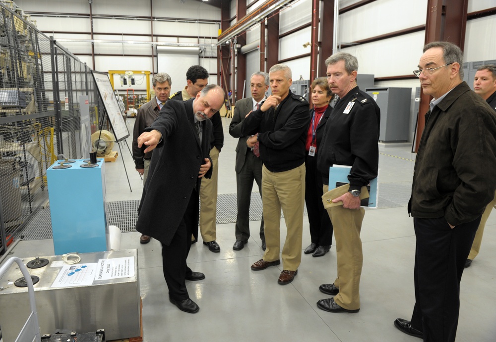 Tour of the Office of Naval Research railgun facility