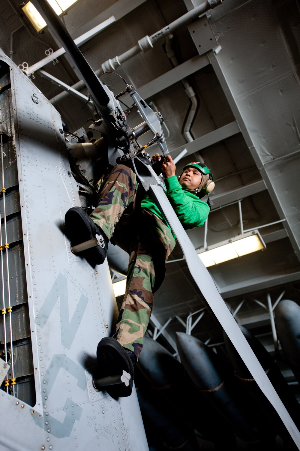 USS John C. Stennis action