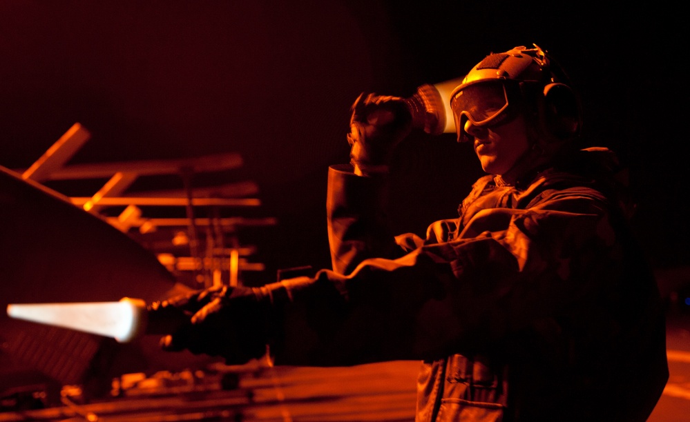 USS John C. Stennis action