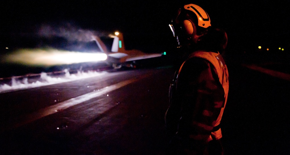 USS John C. Stennis action