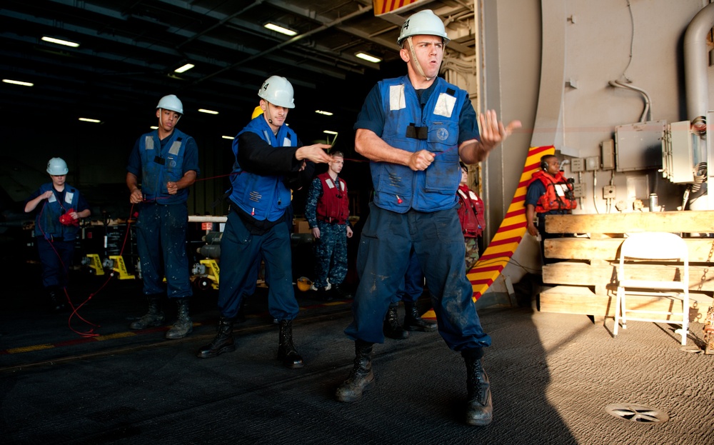 USS John C. Stennis action