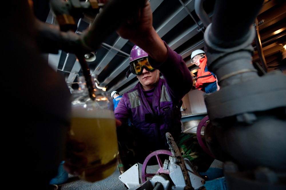 USS John C. Stennis action