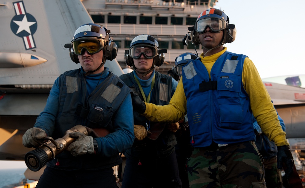 USS John C. Stennis action