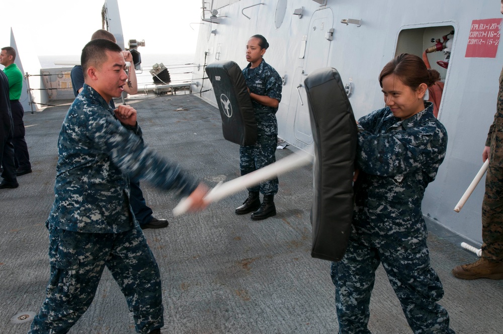 USS New Orleans activity