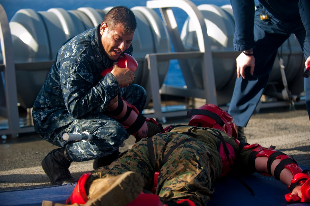 USS New Orleans activity