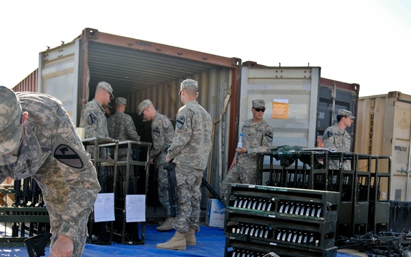 Third Army covers drawdown