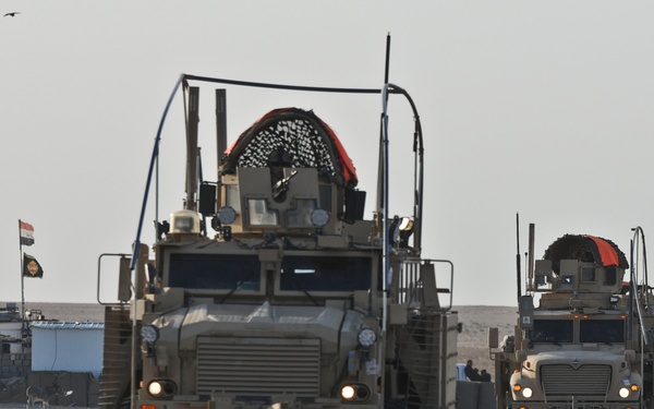 Third Army covers drawdown