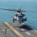 CH-53E Super Stallion takes off from USS Iwo Jima