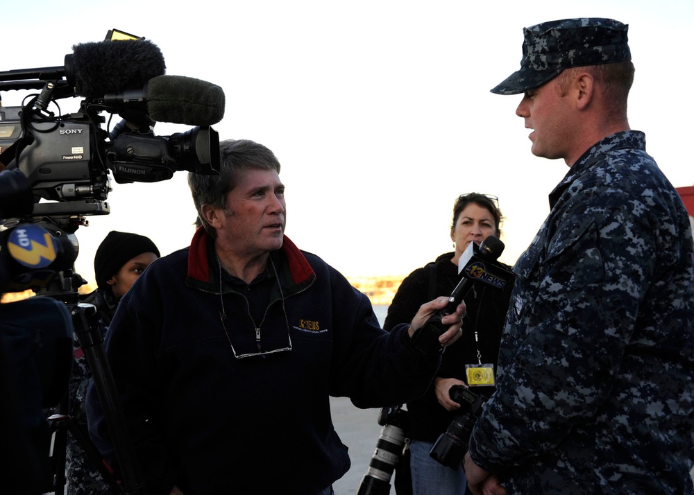 USS Ponce returns home