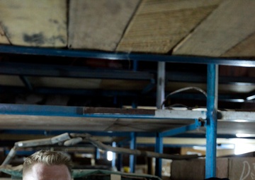 US Marines support Somalia-bound Djiboutian motor group