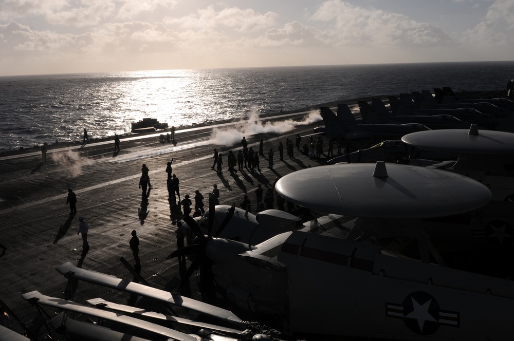 USS George H.W. Bush activity