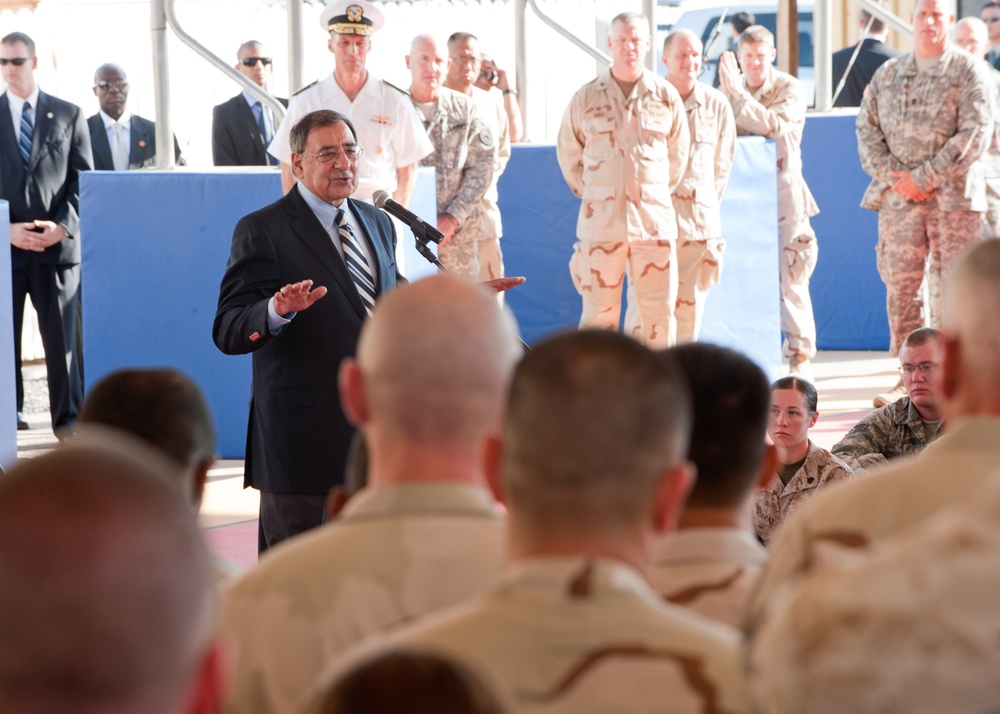 SECDEF visits Camp Lemonnier