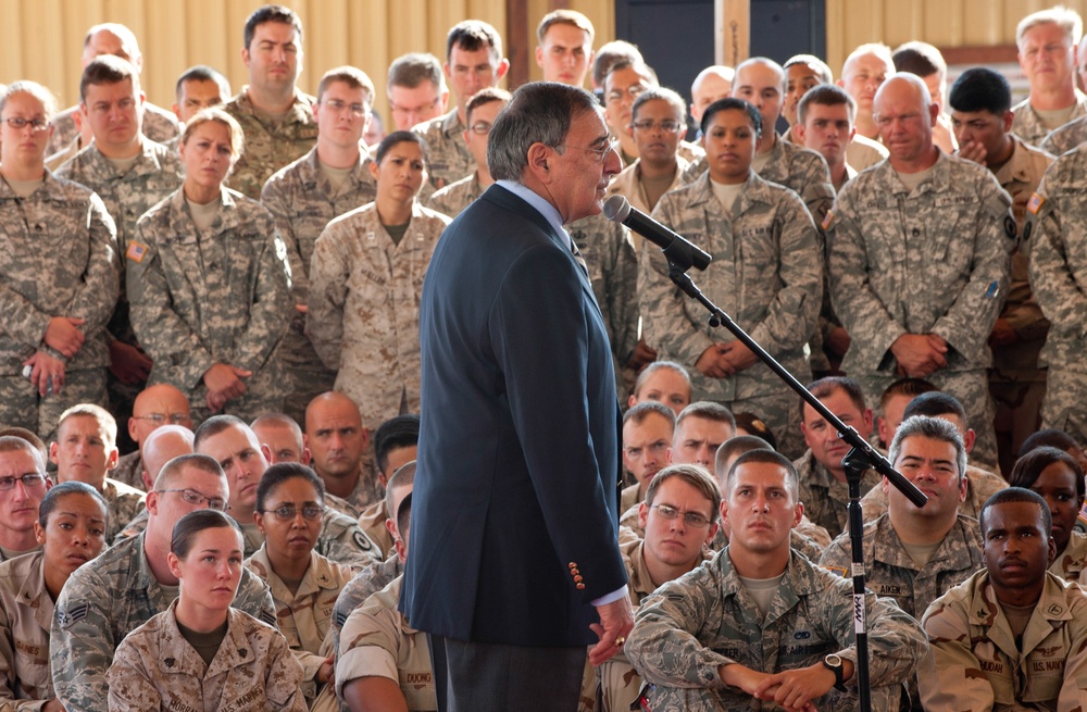 SECDEF visits Camp Lemonnier