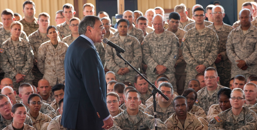 SECDEF visits Camp Lemonnier