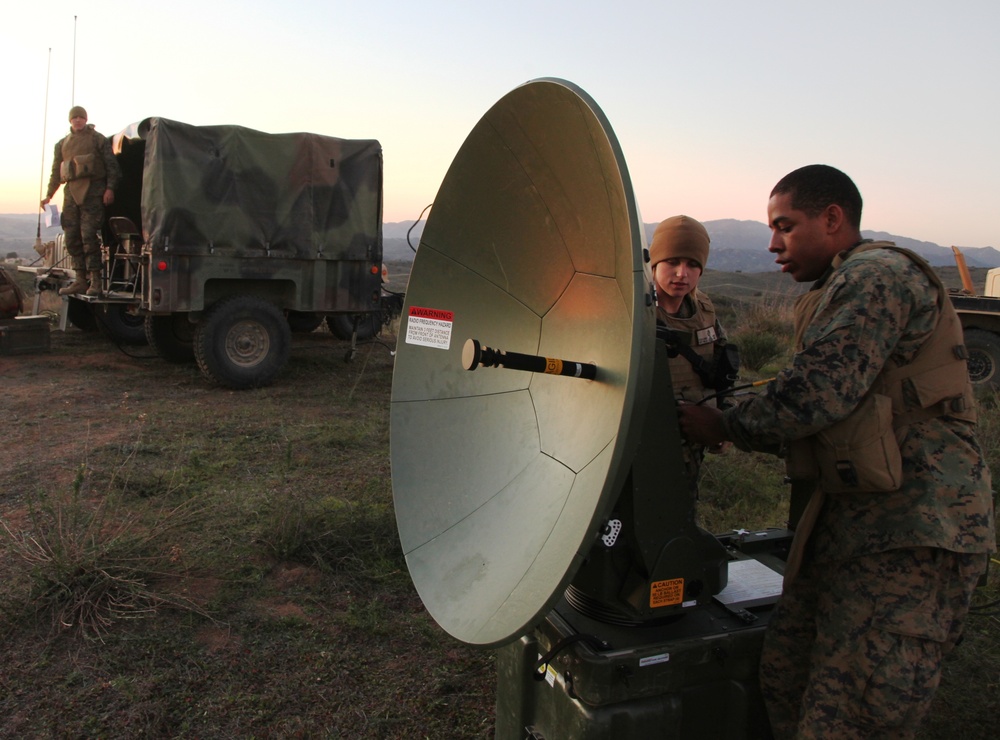 Communications Company exercises expeditionary nature