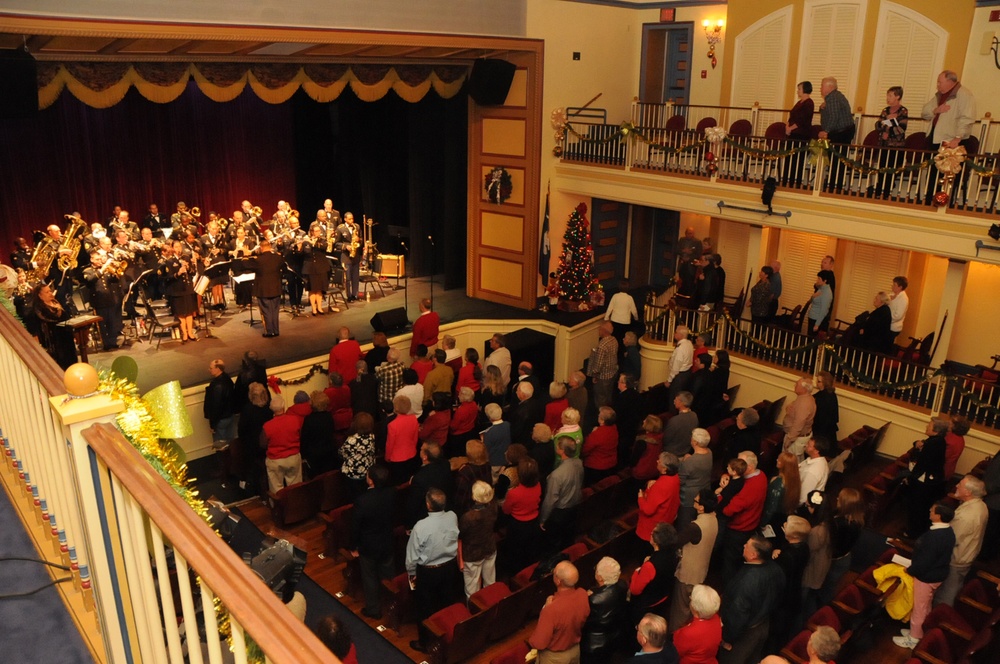 208th Army Reserve band annual Holiday Concert, Newberry, SC
