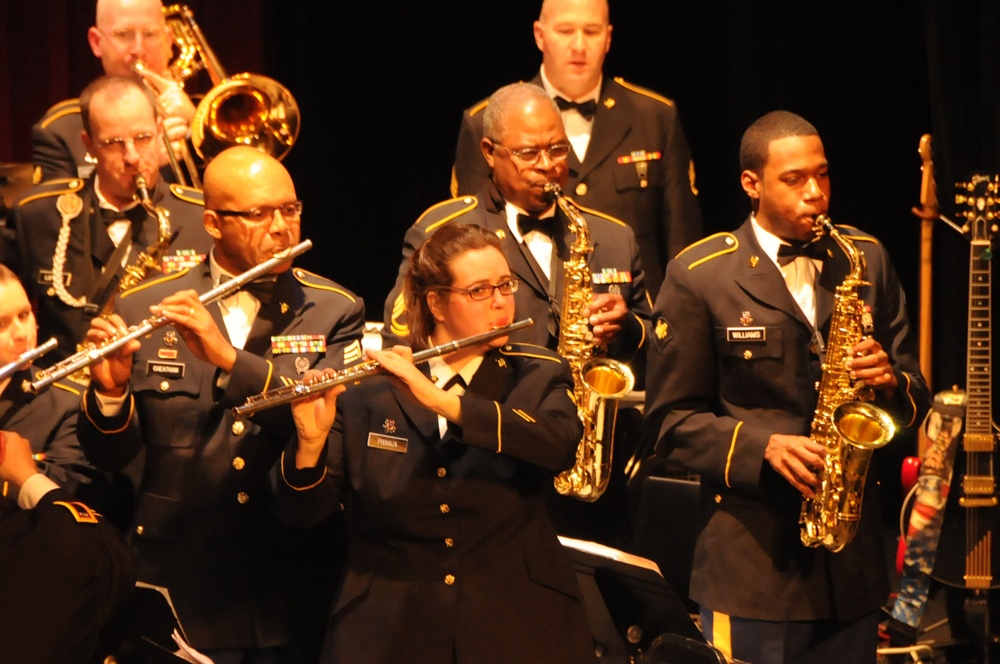 208th Army Reserve band annual Holiday Concert, Newberry, SC