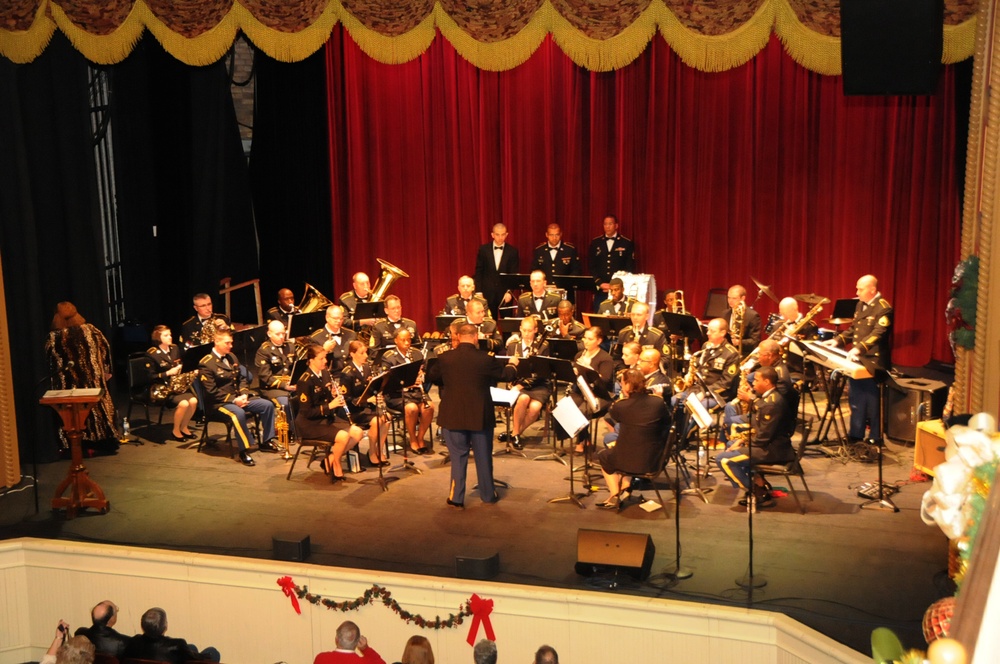208th Army Reserve band annual Holiday Concert, Newberry, SC