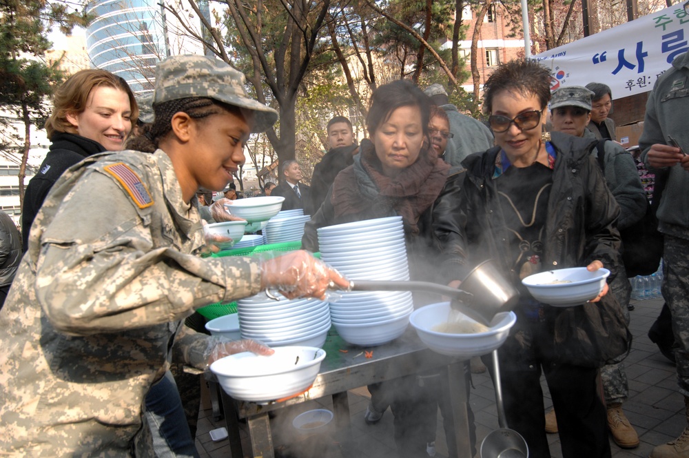 Korean couple thankful for US Army outreach