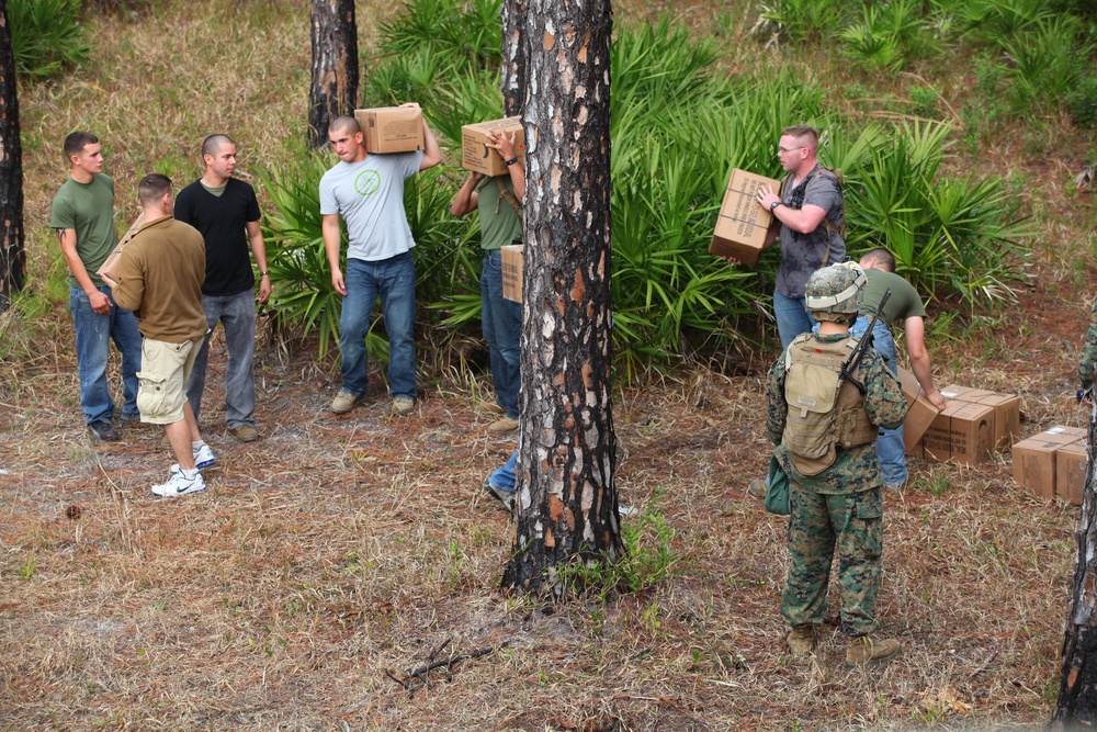 Composite training unit exercise