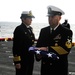 USS Wasp conducts burials at sea