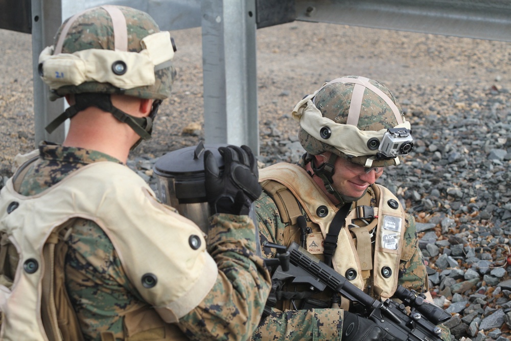 Weapons Company 2/3 Marine Corps Training Area Bellows