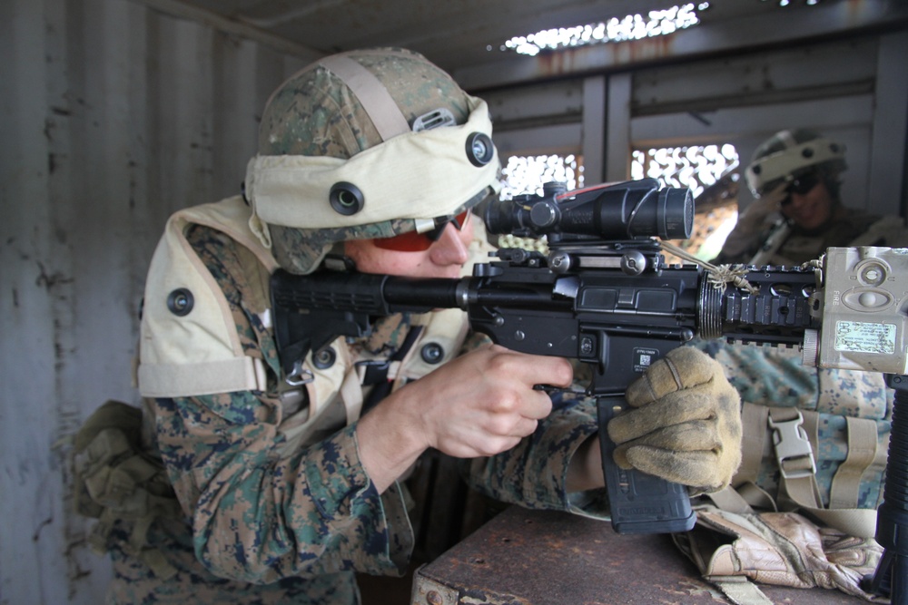 Weapons Company 2/3 Marine Corps Training Area Bellows