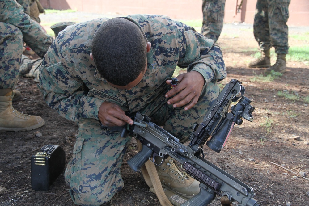 Weapons Company 2/3 Marine Corps Training Area Bellows