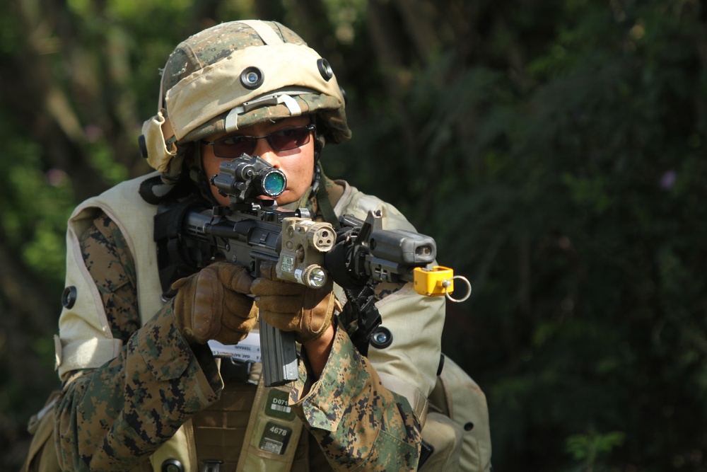 Weapons Company 2/3 Marine Corps Training Area Bellows