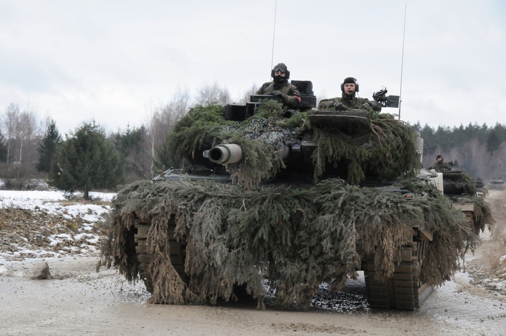 Dragoons and Panzers partners in Grafenwoehr Training Area