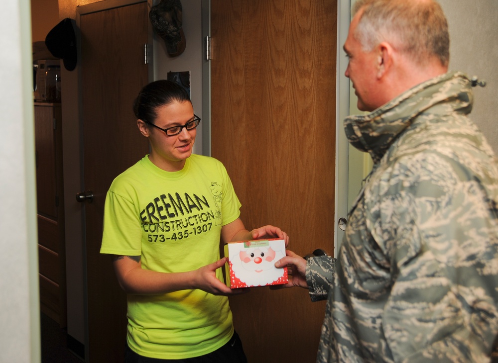 Sweet treats delivered to airmen