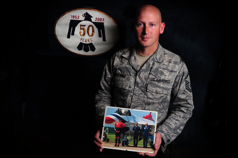 Life after death: 45 tumors didn't slow this airman down