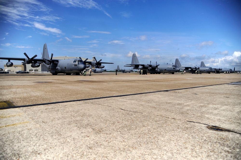 C-130 formation