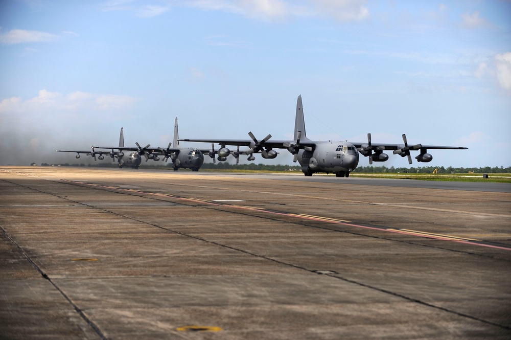 C-130 formation