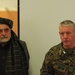 Maj. Gen. Gurganus interacts with role players