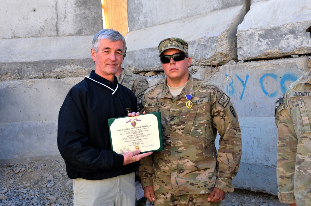Secretary of the Army visits Panjwa'i, Afghanistan