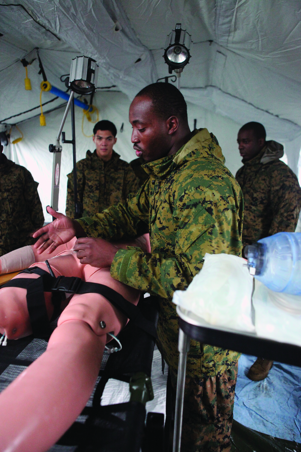Third Medical Battalion gets battlefield ready