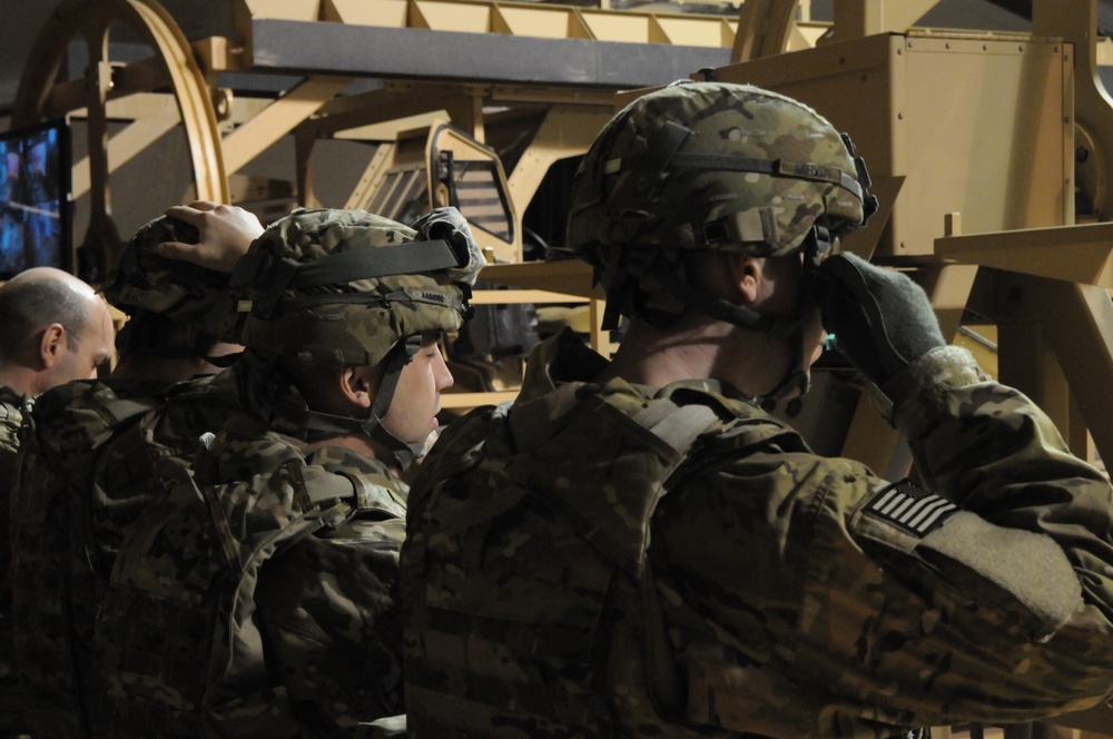 Paratroopers conduct MRAP egress training