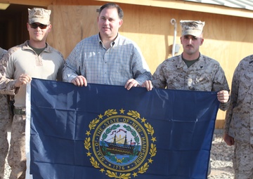 Members of Congress visit Marines of RCT-8