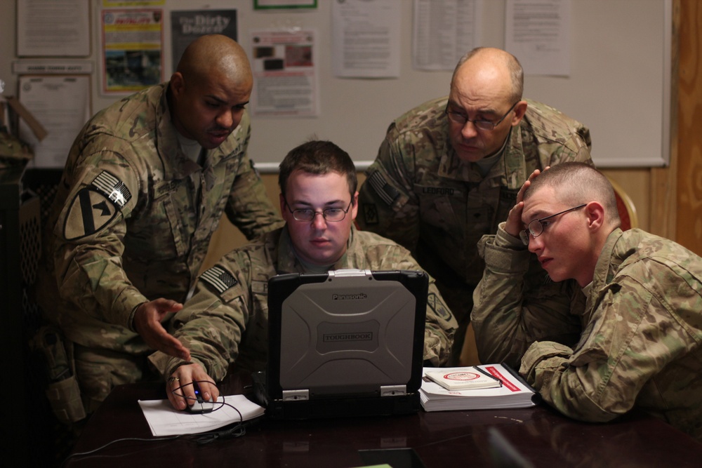 Combat engineers train on new recon software