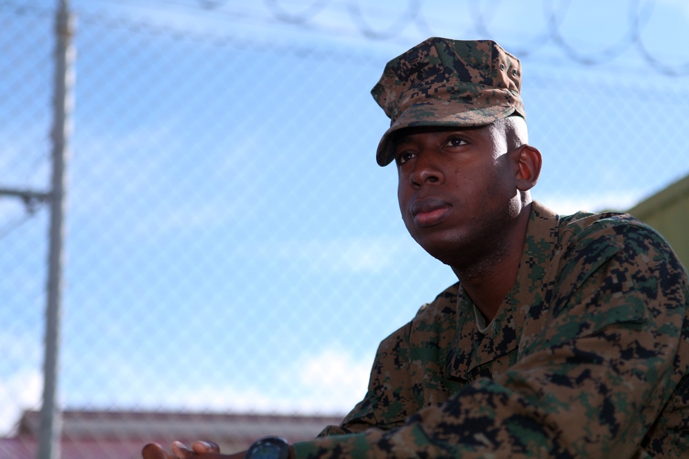 Haitian born Marine calls America home