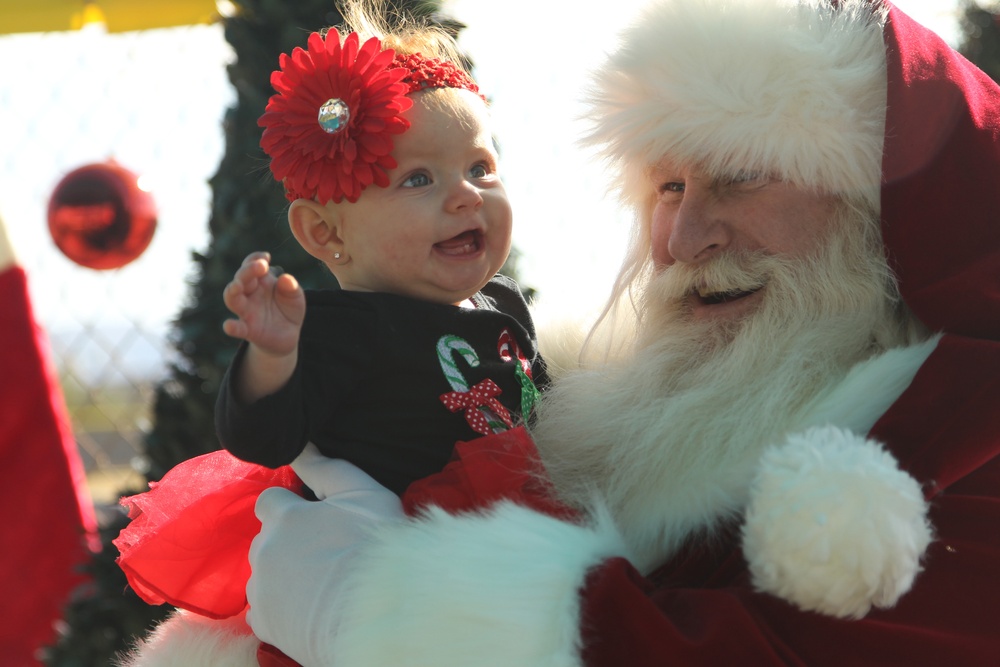 Annual Winter Festival heralds holiday cheer: Combat Center families celebrated the arrival of the holiday season with the installation’s annual Winter Festival at Felix Field.