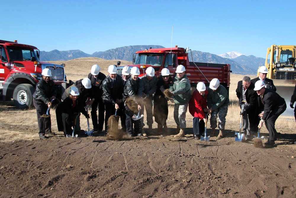 Carson breaks ground for shooting complex