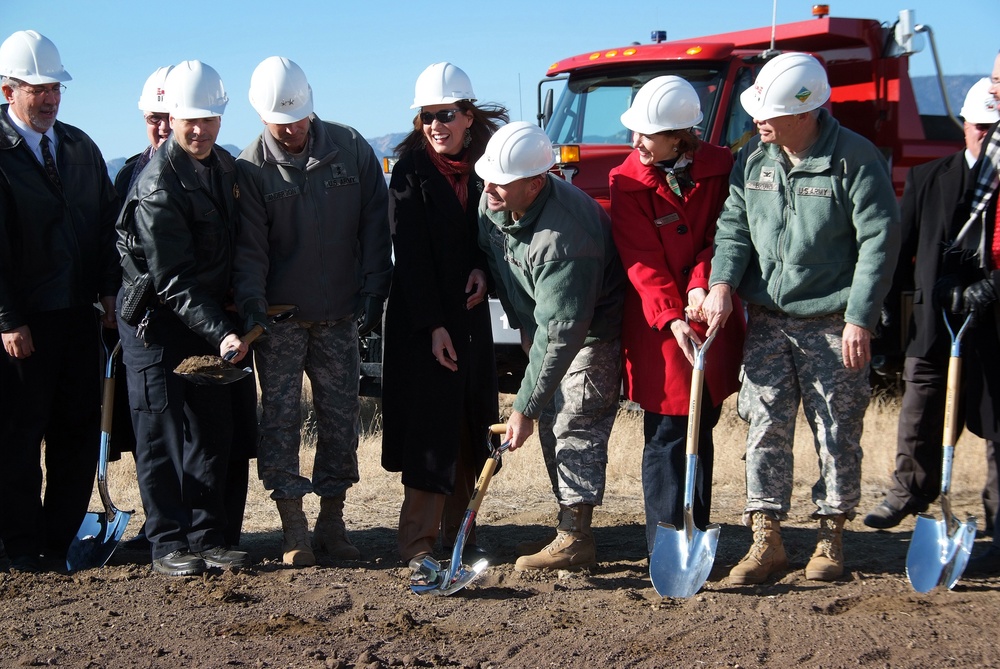 Carson breaks ground for shooting complex